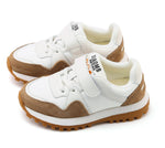 Tenis deportivas casuales con cuero cafe - G03SE1403 - Happy Kids CR