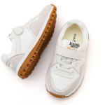 Tenis deportivas casuales con cuero blancas- G03SE1403 - Happy Kids CR