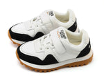 Tenis deportivas casuales con cuero negras - G03SE1403 - Happy Kids CR